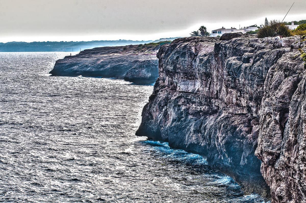 Mallorca's cliff coastline
